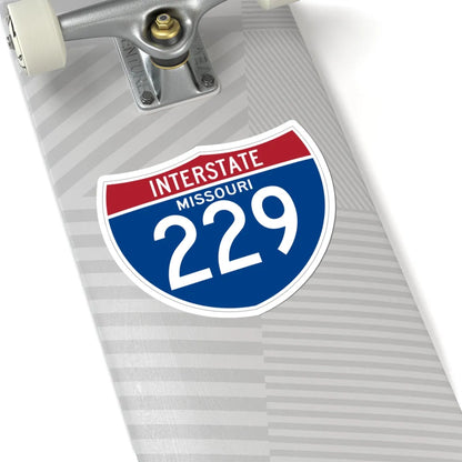 I-229 MO (Missouri) (Road Sign) STICKER Vinyl Kiss-Cut Decal - The Sticker Space