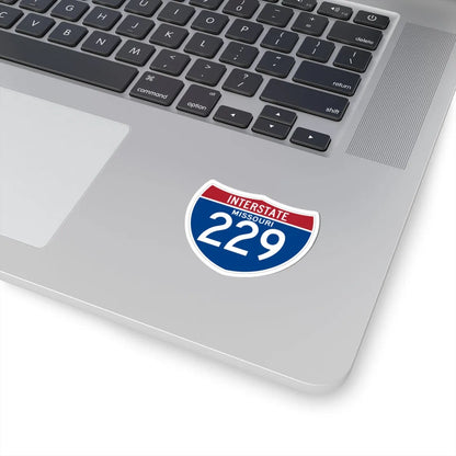 I-229 MO (Missouri) (Road Sign) STICKER Vinyl Kiss-Cut Decal - The Sticker Space