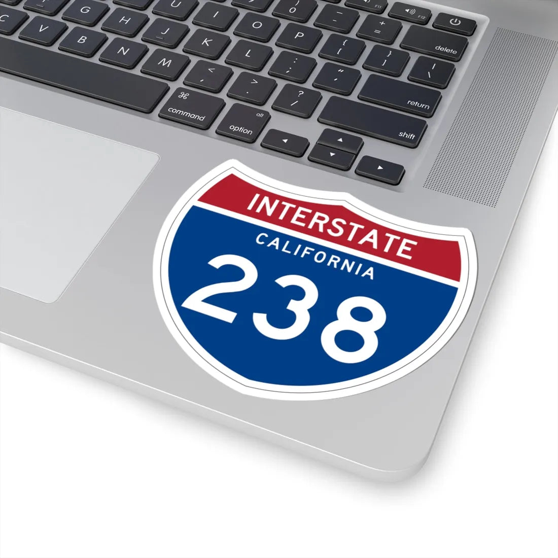 I-238 CA (California) (Road Sign) STICKER Vinyl Kiss-Cut Decal - The Sticker Space