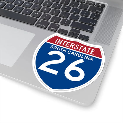 I-26 SC (South Carolina) (Road Sign) STICKER Vinyl Kiss-Cut Decal - The Sticker Space