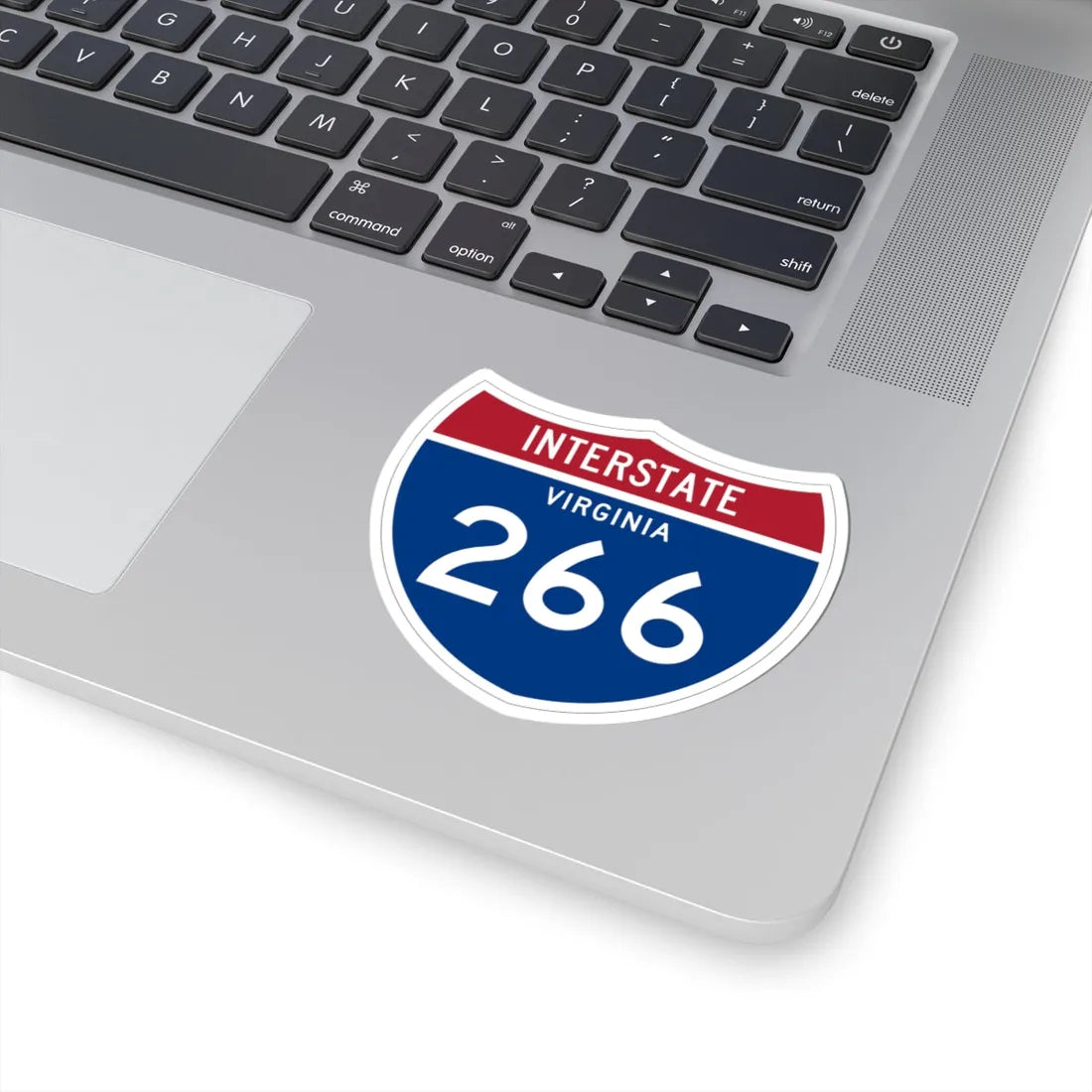 I-266 VA 1961 (Virginia) (Road Sign) STICKER Vinyl Kiss-Cut Decal - The Sticker Space