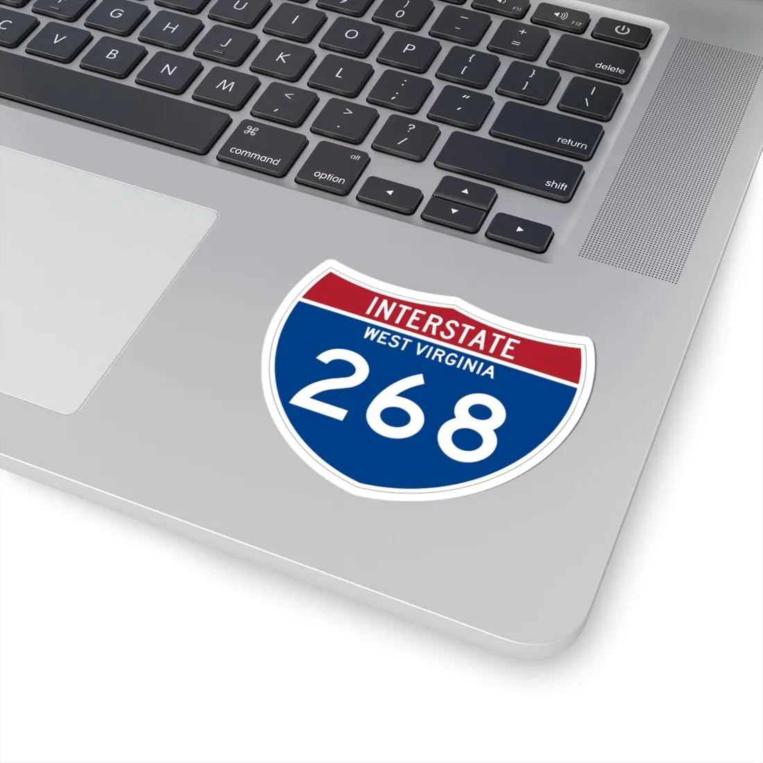 I-268 WV Metric (Virginia) (Road Sign) STICKER Vinyl Kiss-Cut Decal - The Sticker Space