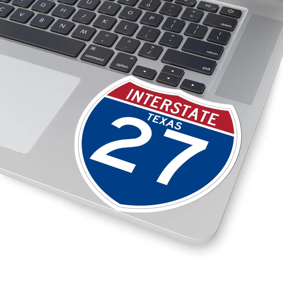 I-27 TX (Texas) (Road Sign) STICKER Vinyl Kiss-Cut Decal - The Sticker Space