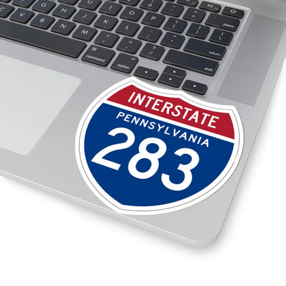 I-283 PA 1957 (Pennsylvania) (Road Sign) STICKER Vinyl Kiss-Cut Decal - The Sticker Space