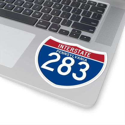 I-283 PA (Pennsylvania) (Road Sign) STICKER Vinyl Kiss-Cut Decal - The Sticker Space