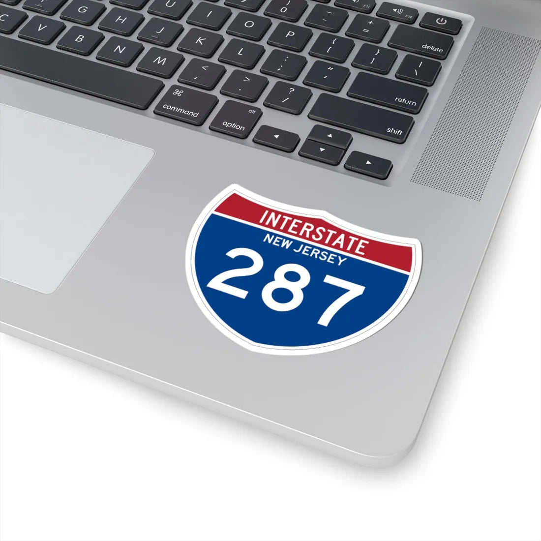 I-287 NJ Metric (New Jersey) (Road Sign) STICKER Vinyl Kiss-Cut Decal - The Sticker Space
