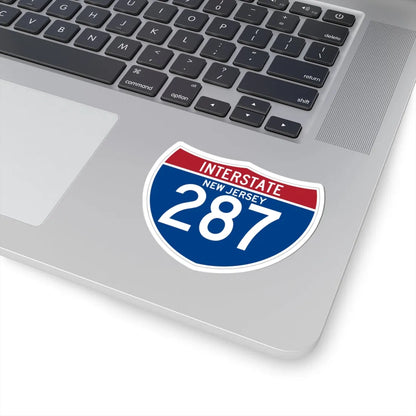 I-287 NJ (New Jersey) (Road Sign) STICKER Vinyl Kiss-Cut Decal - The Sticker Space