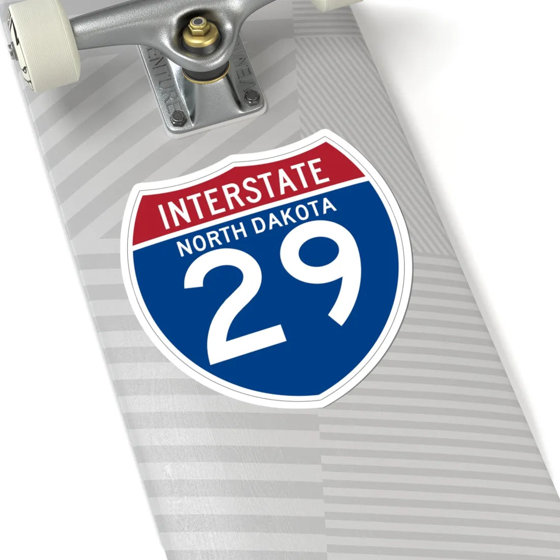 I-29 ND (North Dakota) (Road Sign) STICKER Vinyl Kiss-Cut Decal - The Sticker Space