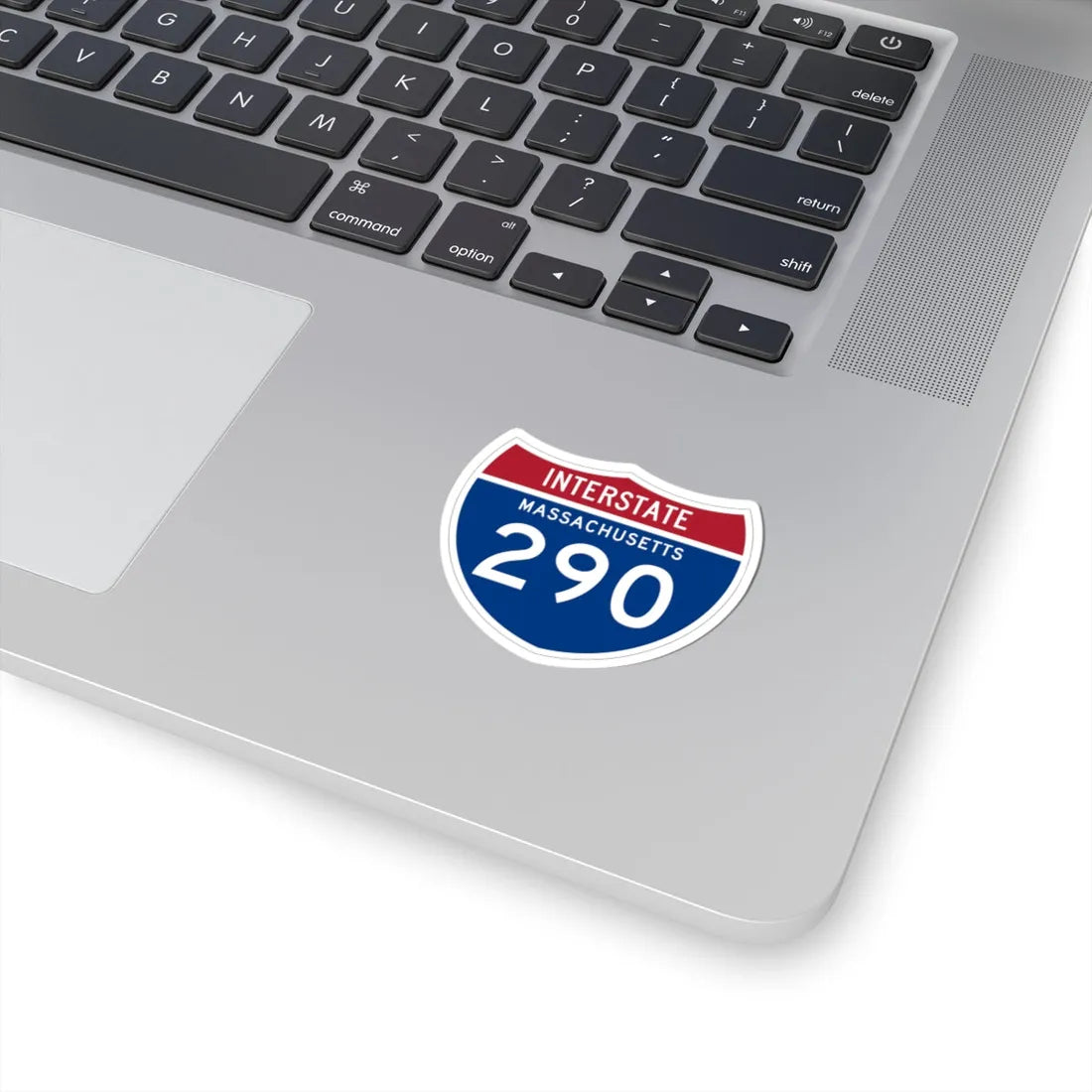 I-290 MA 1961 (Massachusetts) (Road Sign) STICKER Vinyl Kiss-Cut Decal - The Sticker Space