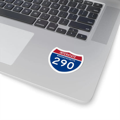 I-290 MA 1961 (Massachusetts) (Road Sign) STICKER Vinyl Kiss-Cut Decal - The Sticker Space
