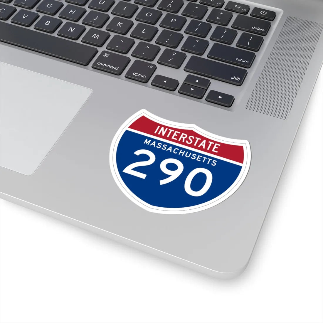 I-290 MA 1961 (Massachusetts) (Road Sign) STICKER Vinyl Kiss-Cut Decal - The Sticker Space