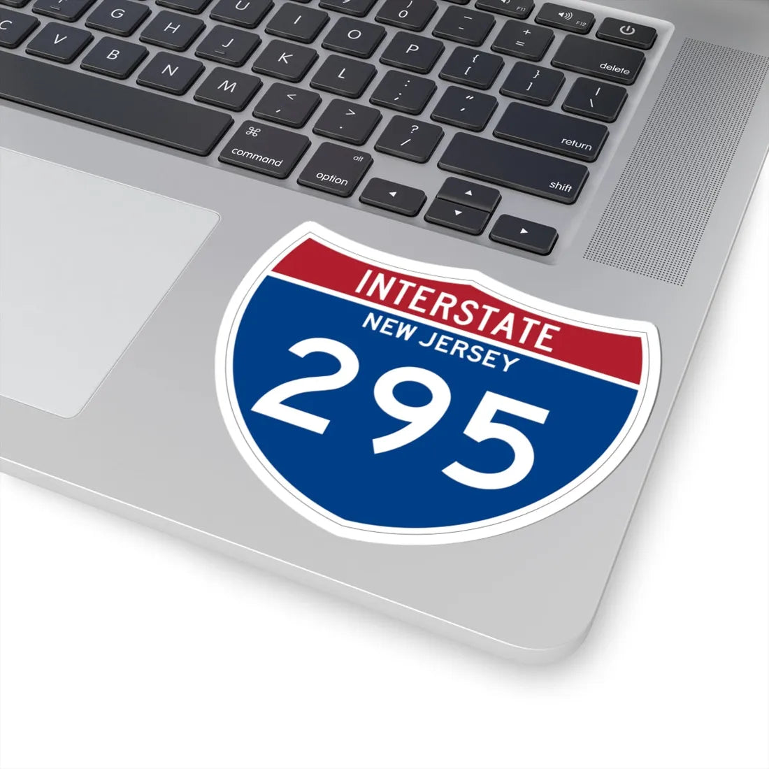I-295 NJ Metric (New Jersey) (Road Sign) STICKER Vinyl Kiss-Cut Decal - The Sticker Space