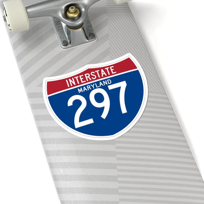 I-297 MD (Maryland) (Road Sign) STICKER Vinyl Kiss-Cut Decal - The Sticker Space