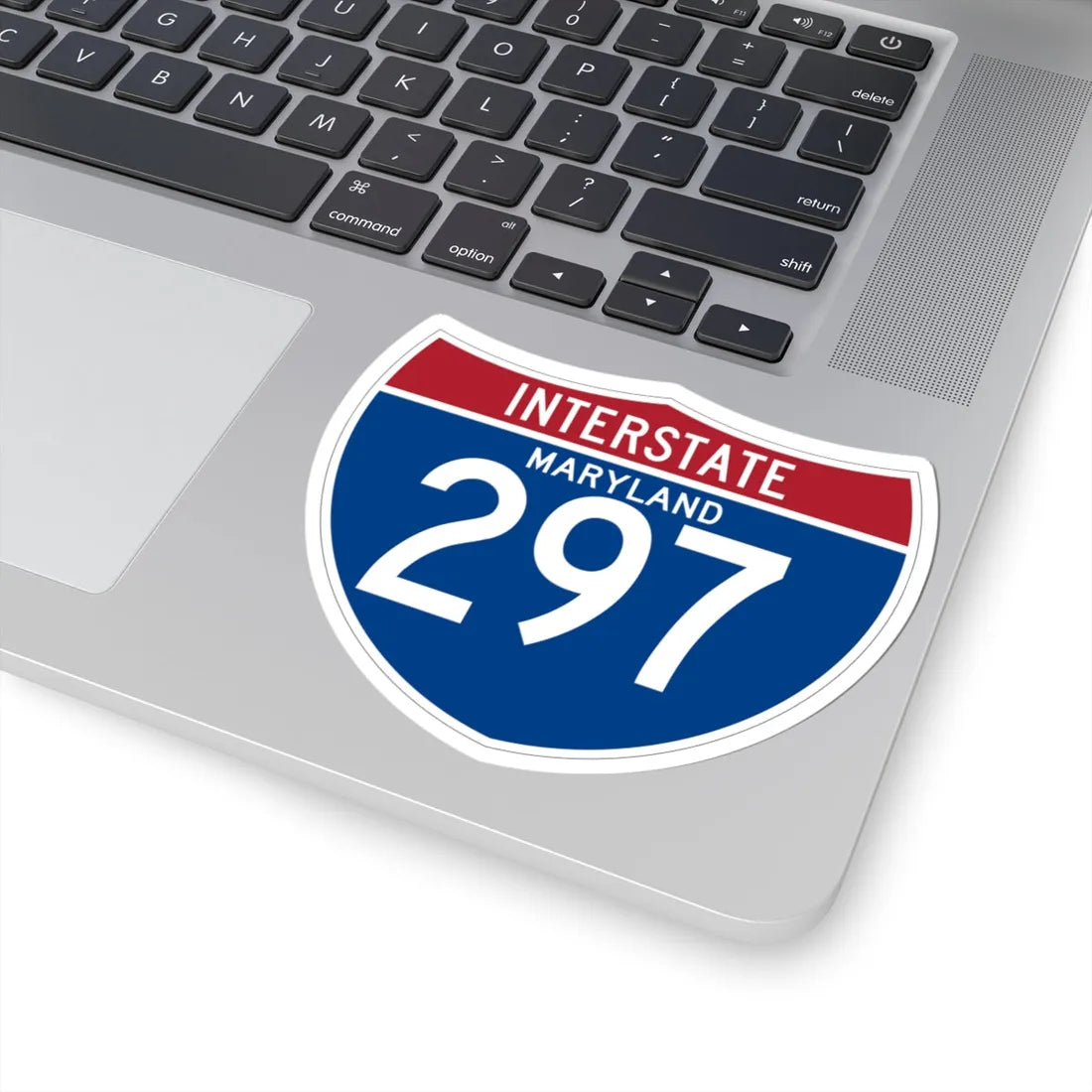 I-297 MD (Maryland) (Road Sign) STICKER Vinyl Kiss-Cut Decal - The Sticker Space