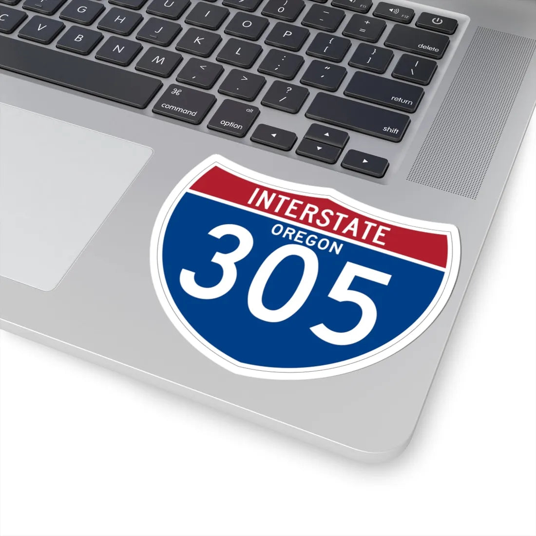 I-305 OR (Oregon) (Road Sign) STICKER Vinyl Kiss-Cut Decal - The Sticker Space