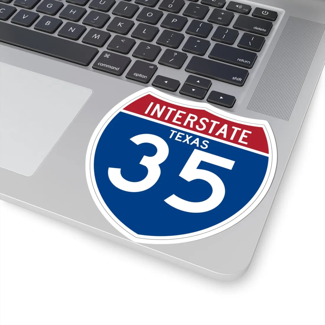 I-35 TX (Texas) (Road Sign) STICKER Vinyl Kiss-Cut Decal - The Sticker Space