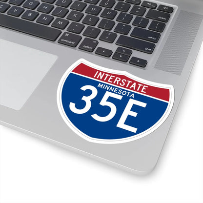 I-35E MN (Minnesota) (Road Sign) STICKER Vinyl Kiss-Cut Decal - The Sticker Space
