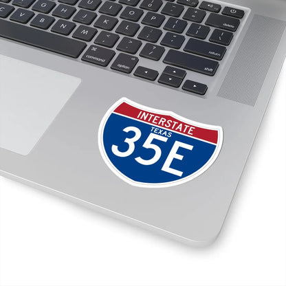 I-35E TX (Texas) (Road Sign) STICKER Vinyl Kiss-Cut Decal - The Sticker Space