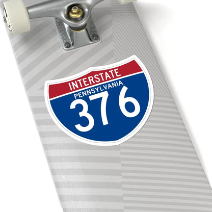 I-376 PA (Pennsylvania) (Road Sign) STICKER Vinyl Kiss-Cut Decal - The Sticker Space