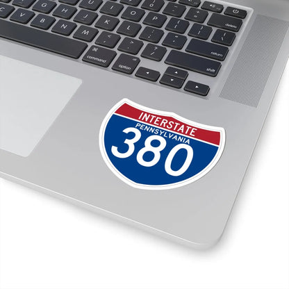 I-380 PA (Pennsylvania) (Road Sign) STICKER Vinyl Kiss-Cut Decal - The Sticker Space