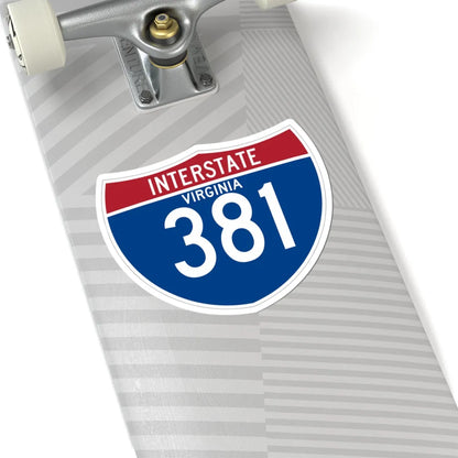 I-381 VA (Virginia) (Road Sign) STICKER Vinyl Kiss-Cut Decal - The Sticker Space