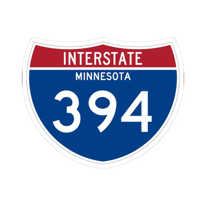 I-394 MN 1961 (Minnesota) (Road Sign) STICKER Vinyl Kiss-Cut Decal 3 Inch White - The Sticker Space