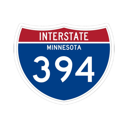 I-394 MN 1961 (Minnesota) (Road Sign) STICKER Vinyl Kiss-Cut Decal 4 Inch White - The Sticker Space