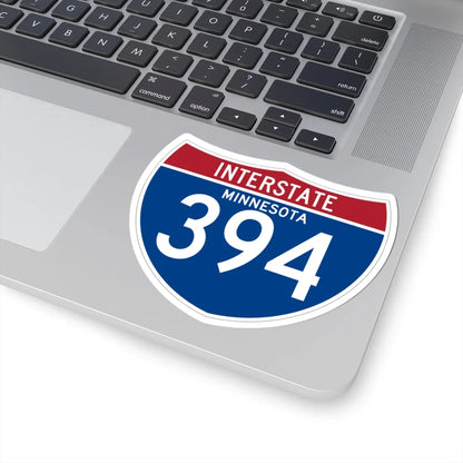 I-394 MN (Minnesota) (Road Sign) STICKER Vinyl Kiss-Cut Decal - The Sticker Space