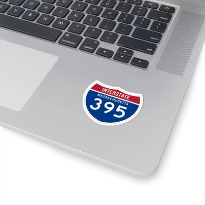 I-395 MA 1961 (Massachusetts) (Road Sign) STICKER Vinyl Kiss-Cut Decal - The Sticker Space