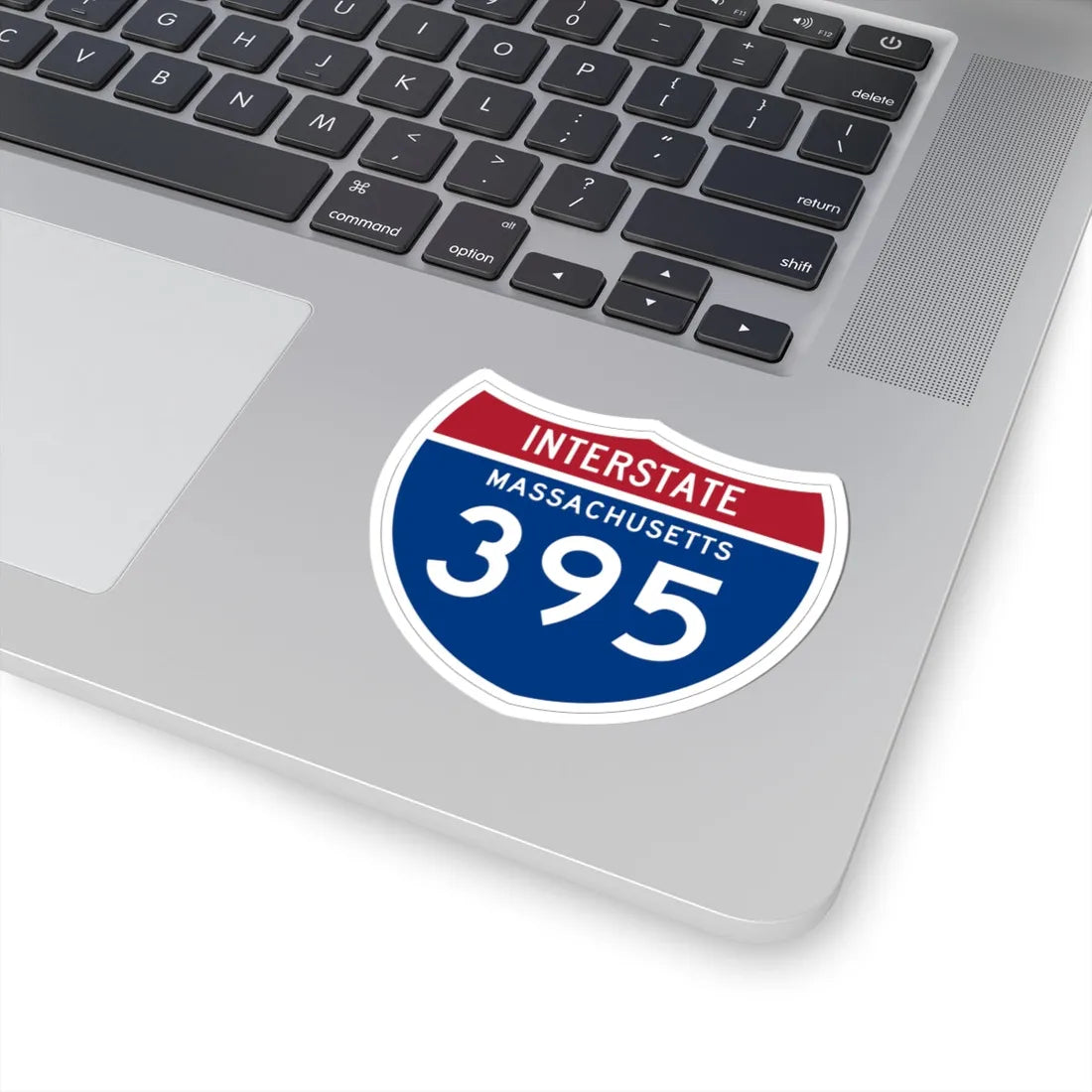 I-395 MA 1961 (Massachusetts) (Road Sign) STICKER Vinyl Kiss-Cut Decal - The Sticker Space