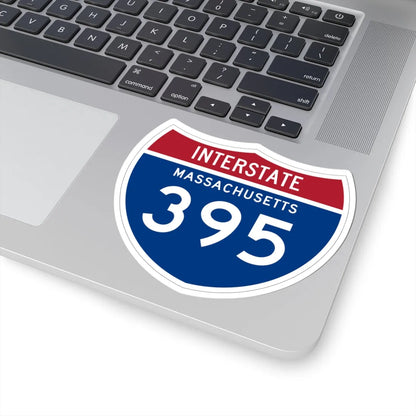 I-395 MA 1961 (Massachusetts) (Road Sign) STICKER Vinyl Kiss-Cut Decal - The Sticker Space