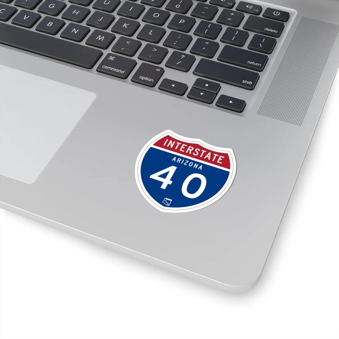I-40 AZ 1957 (Arizona) (Road Sign) STICKER Vinyl Kiss-Cut Decal - The Sticker Space