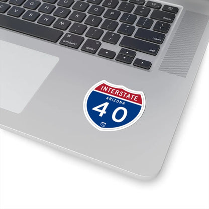 I-40 AZ 1957 (Arizona) (Road Sign) STICKER Vinyl Kiss-Cut Decal - The Sticker Space