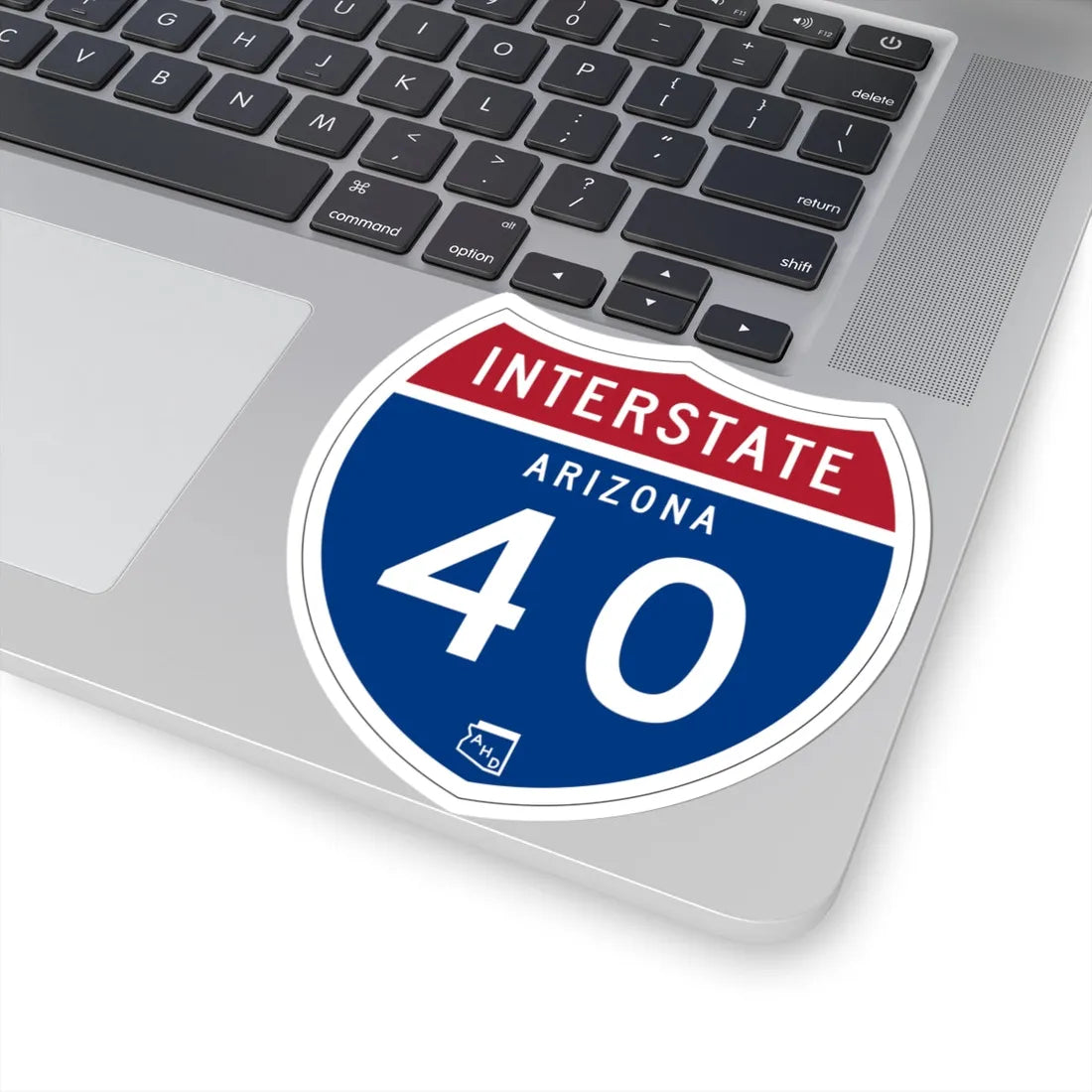 I-40 AZ 1957 (Arizona) (Road Sign) STICKER Vinyl Kiss-Cut Decal - The Sticker Space