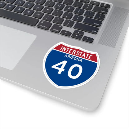 I-40 AZ Metric (Arizona) (Road Sign) STICKER Vinyl Kiss-Cut Decal - The Sticker Space