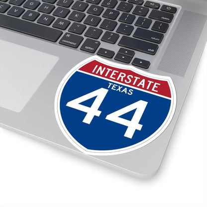 I-44 TX (Texas) (Road Sign) STICKER Vinyl Kiss-Cut Decal - The Sticker Space