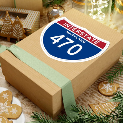 I-470 MD (Maryland) (Road Sign) STICKER Vinyl Kiss-Cut Decal - The Sticker Space