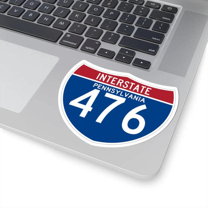 I-476 PA (Pennsylvania) (Road Sign) STICKER Vinyl Kiss-Cut Decal - The Sticker Space