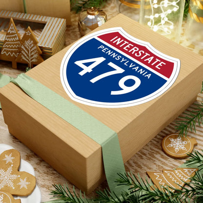 I-479 PA 1957 (Pennsylvania) (Road Sign) STICKER Vinyl Kiss-Cut Decal - The Sticker Space