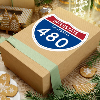 I-480 CA (California) (Road Sign) STICKER Vinyl Kiss-Cut Decal - The Sticker Space