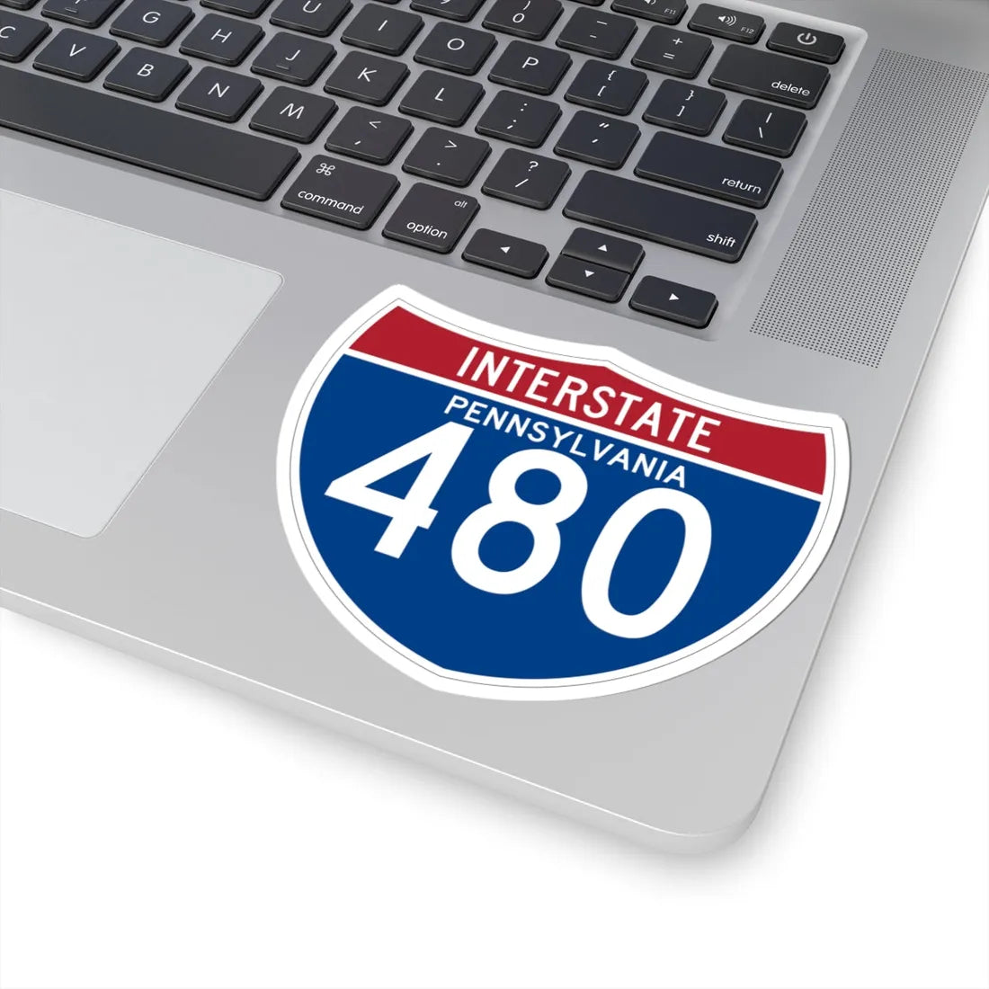 I-480 PA (Pennsylvania) (Road Sign) STICKER Vinyl Kiss-Cut Decal - The Sticker Space