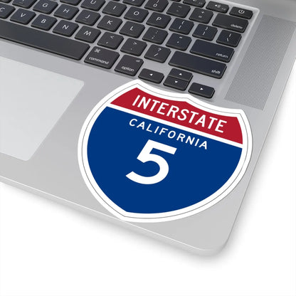 I-5 CA (California) (Road Sign) STICKER Vinyl Kiss-Cut Decal - The Sticker Space