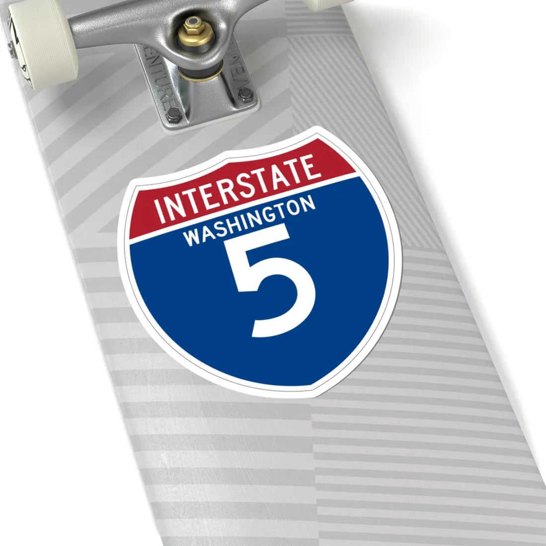 I-5 WA (Washington) (Road Sign) STICKER Vinyl Kiss-Cut Decal - The Sticker Space