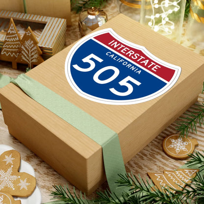 I-505 CA (California) (Road Sign) STICKER Vinyl Kiss-Cut Decal - The Sticker Space