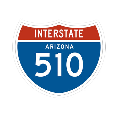 I-510 AZ 1961 (Arizona) (Road Sign) STICKER Vinyl Kiss-Cut Decal 3 Inch White - The Sticker Space