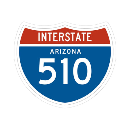 I-510 AZ 1961 (Arizona) (Road Sign) STICKER Vinyl Kiss-Cut Decal 4 Inch White - The Sticker Space