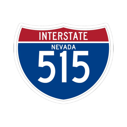 I-515 NV (Nevada) (Road Sign) STICKER Vinyl Kiss-Cut Decal 4 Inch White - The Sticker Space
