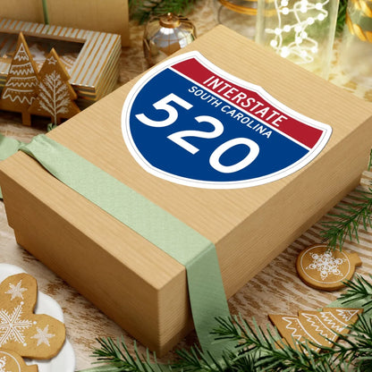 I-520 SC Metric (South Carolina) (Road Sign) STICKER Vinyl Kiss-Cut Decal - The Sticker Space