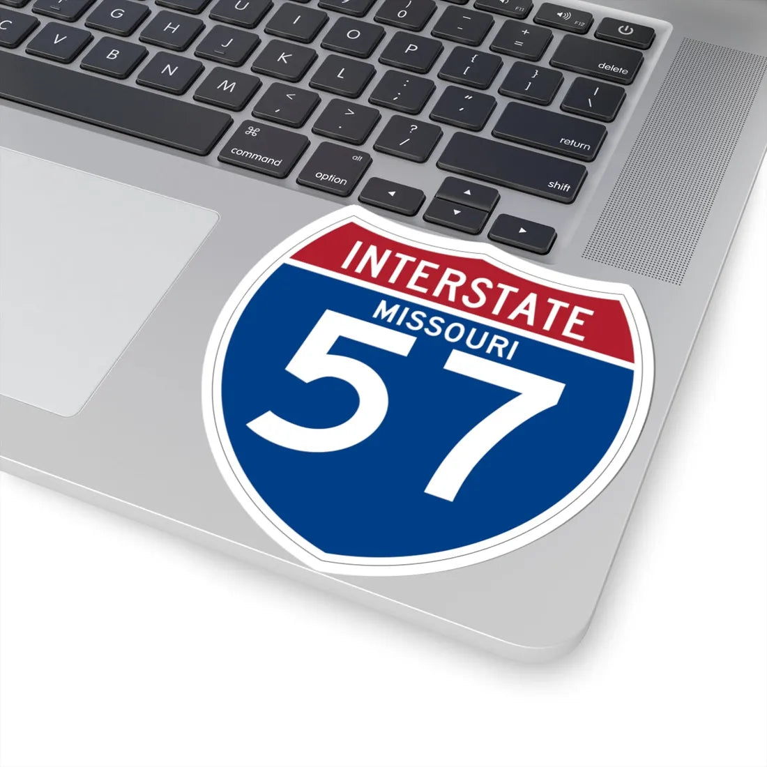 I-57 MO (Missouri) (Road Sign) STICKER Vinyl Kiss-Cut Decal - The Sticker Space