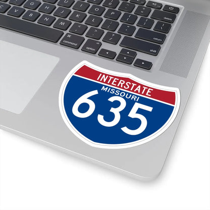 I-635 MO (Missouri) (Road Sign) STICKER Vinyl Kiss-Cut Decal - The Sticker Space